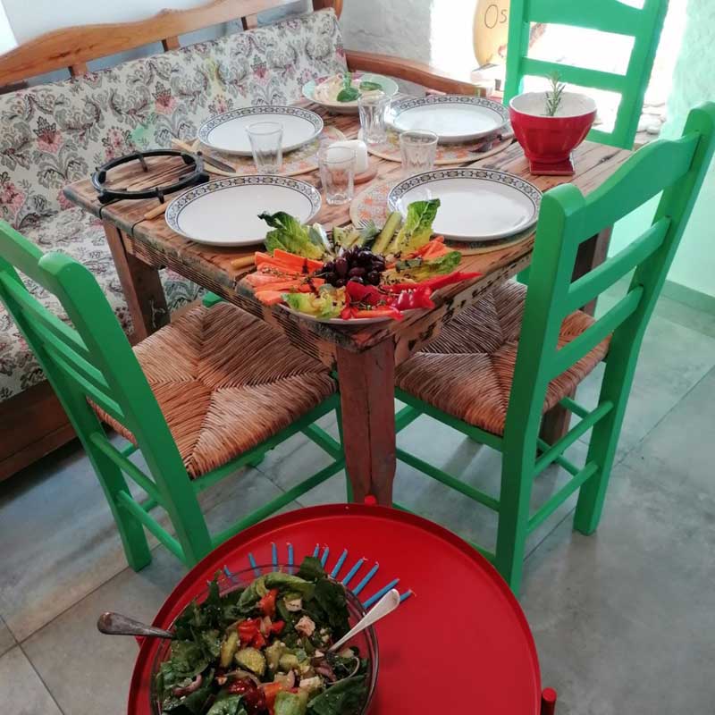 Griechisches Essen kochen lernen Griechisches Essen kochen lernen - mit der "Oma" von nebenan